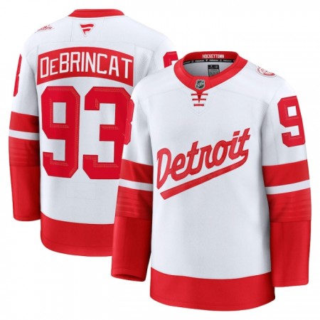 Detroit Red Wings tröja Fanatics Premium NHL Stadium Series Alex Debrincat 2024-25 Vit - NHL Tröjor Herr